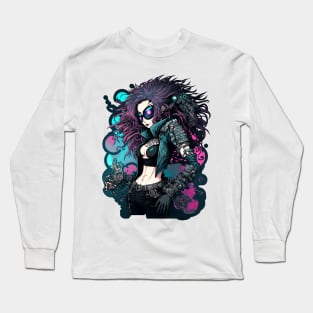 Cyberpunk furia Long Sleeve T-Shirt